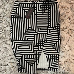 Material girl pencil skirt